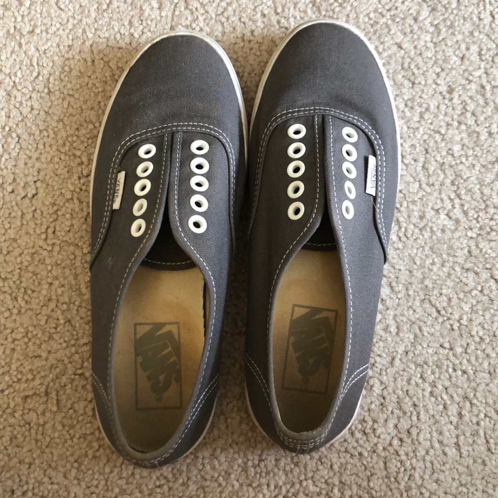 Grey vans